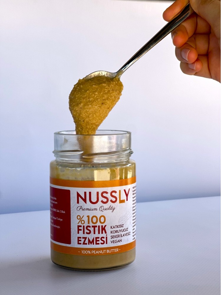 Nussly % 100 Fıstık Ezmesi, 310 g