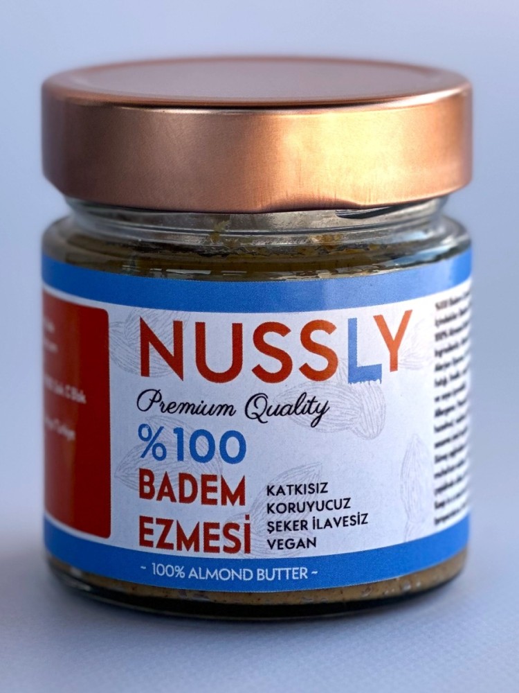 Nussly % 100 Badem Ezmesi, 200 g