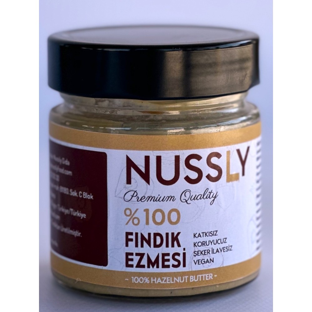 Nussly % 100 Fındık Ezmesi, 200 g