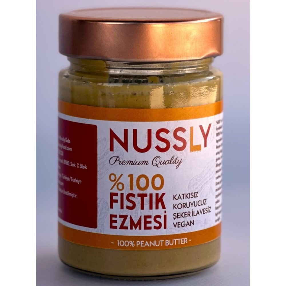 Nussly % 100 Fıstık Ezmesi, 310 g